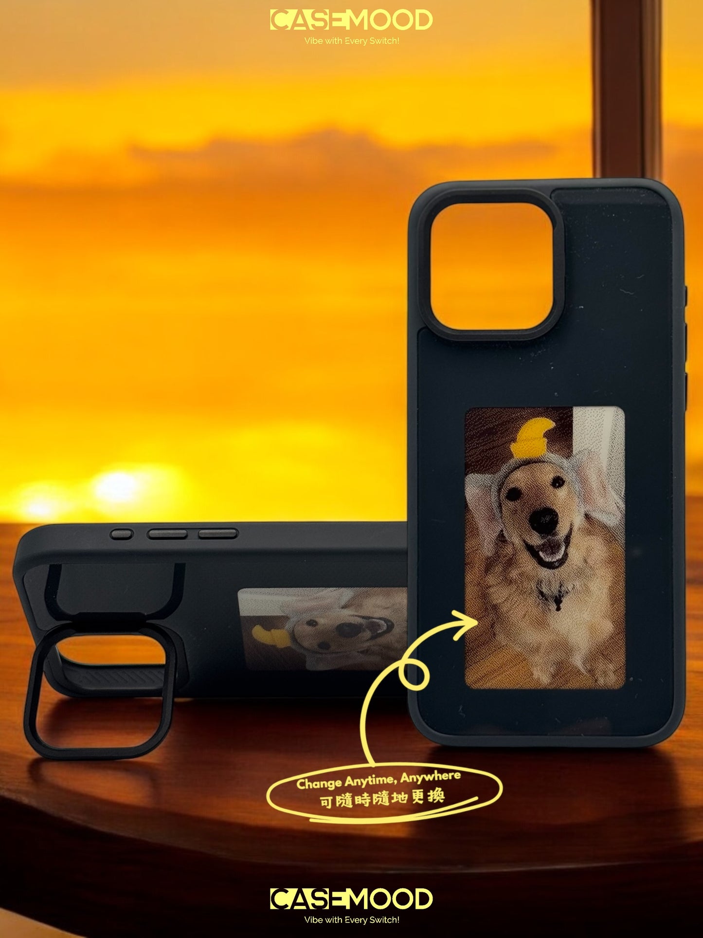 iPhone 13 DIY-Anytime Phone Case with Foldable Stand