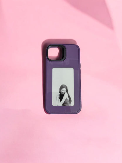 iPhone 13-Phone Case with Ink Screen and Foldable Stand