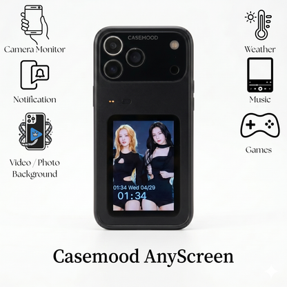 Casemood AnyScreen | Dual Touchable Screen iPhone Case